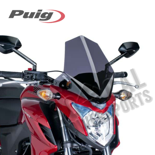 PUIG - PUIG Standard Windscreen - Dark Smoke - 6437F