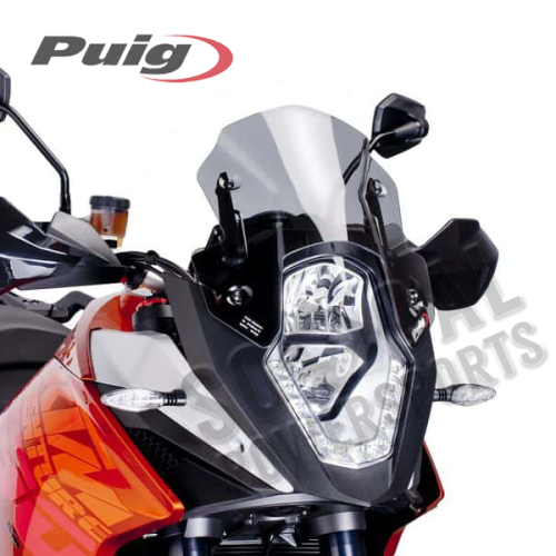 PUIG - PUIG Racing Windscreen - Smoke - 6847H