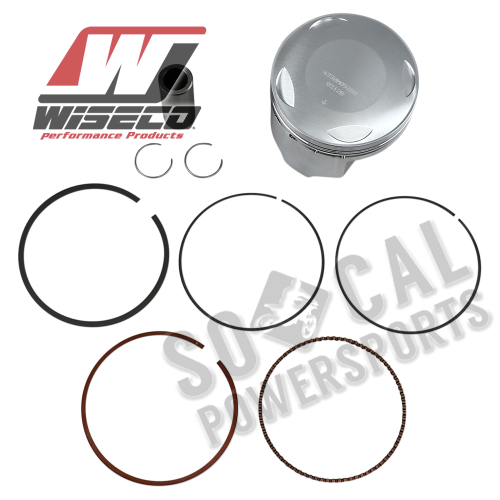 Wiseco - Wiseco Piston Kit - Standard Bore 91.95mm, 10.25:1 Compression - 4330M09200