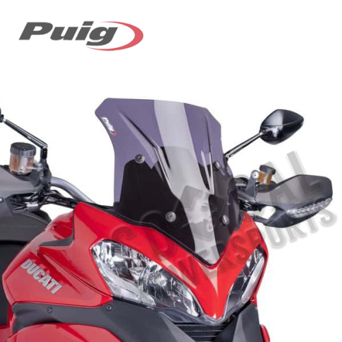 PUIG - PUIG Racing Windscreen - Dark Smoke - 6490F