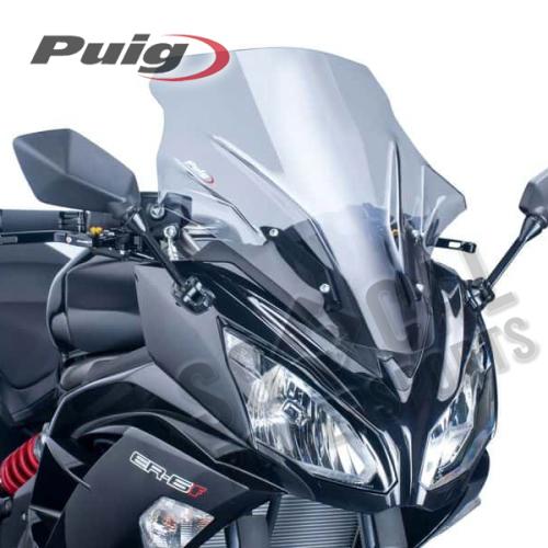 PUIG - PUIG Racing Windscreen - Smoke - 5998H