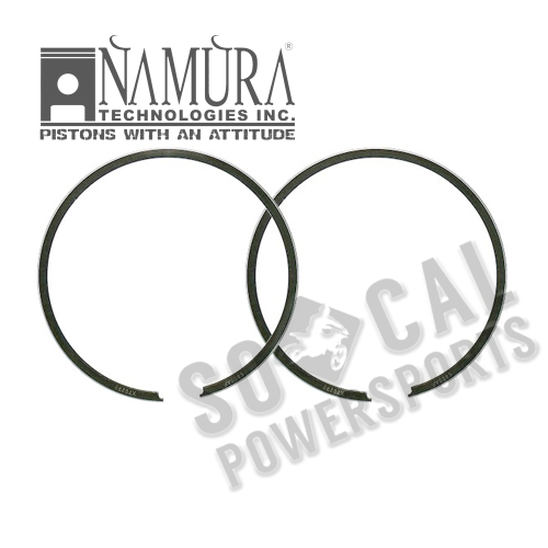 Namura Technologies - Namura Technologies Piston Ring Set - 53.94mm - 53.96mm - NX-70029R