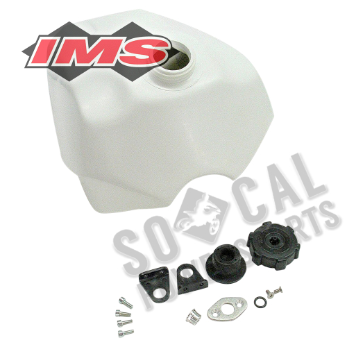 IMS - IMS Large Capacity Gas Tank - White - 3.0Gal. - 122219-W1