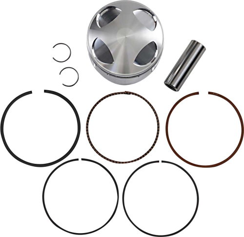 J.E. Pistons - J.E. Pistons Round Piston Kit - 1.00mm Oversize to 86.00mm, 10.6:1 Compression - 132699
