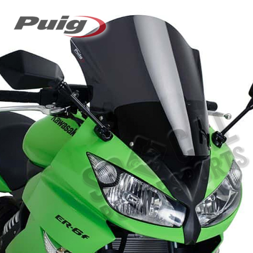 PUIG - PUIG Racing Windscreen - Dark Smoke - 4931F