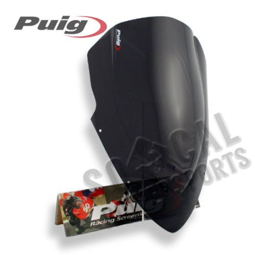 PUIG - PUIG Racing Windscreen - Dark Smoke - 4106F