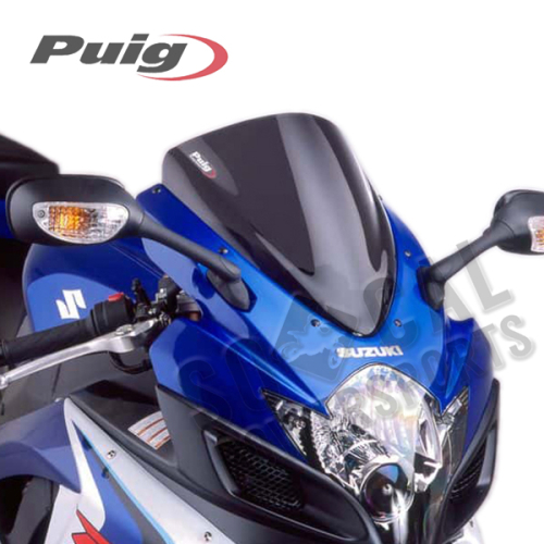 PUIG - PUIG Racing Windscreen - Dark Smoke - 4055F
