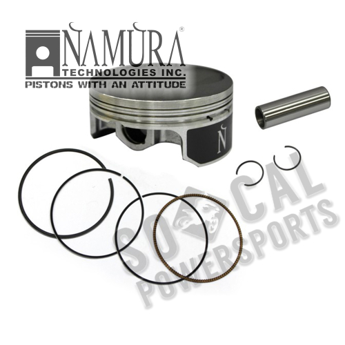 Namura Technologies - Namura Technologies Piston Kit - 4.00mm Oversized to 93.96mm, 12.3:1 Hi Compression - NA-30002-16