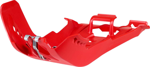 Polisport - Polisport Fortress Skid Plate with Link Guard - Red - 8475300002