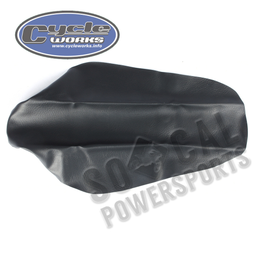 Quad Works - Quad Works Cycle Works Seat Cover - Black - 35-31203-01