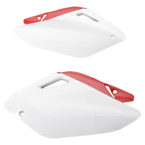 Acerbis - Acerbis Side Panels - White/Red - 2043290002