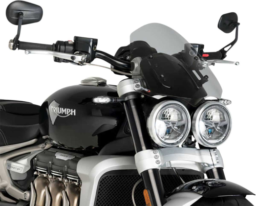 PUIG - PUIG Touring Windscreen - Dark Smoke - 20283F