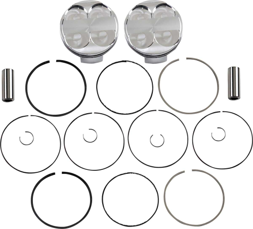 J.E. Pistons - J.E. Pistons FSR Piston Kit - 3.00mm Oversize to 96.00mm, 11.0:1 Compression - 306372