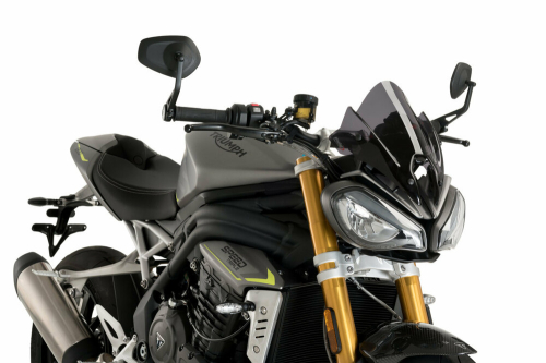 PUIG - PUIG New Generation Sport Windscreen - Dark Smoke - 20795F