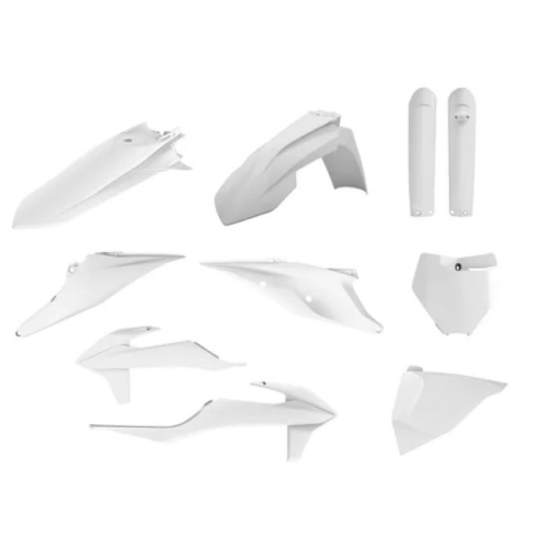 Polisport - Polisport Plastic Kit - White - 91013