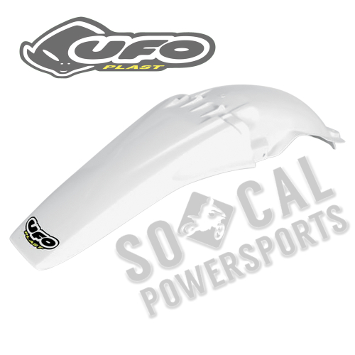 UFO Plastics - UFO Plastics MX Rear Fender - White - YA02897046