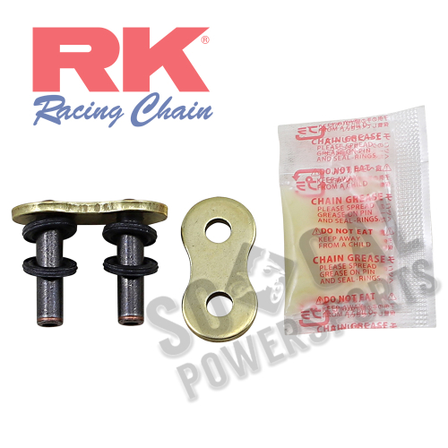 RK - RK Rivet Connecting Link for 530 Max-X Chain - Gold - 530MAXX-RL-G
