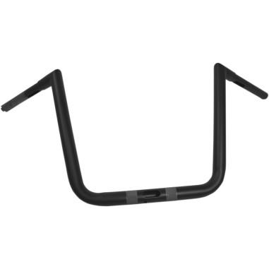 LA Choppers - LA Choppers 1-1/4in. Hefty Twin Peaks Handlebar - 13in. - Flat Black - LA-7312-63M