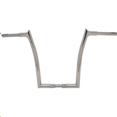 Fat Baggers, Inc. - Fat Baggers, Inc. 1-1/4in. EZ Install Pointed Top Handlebars - Chrome - 908016