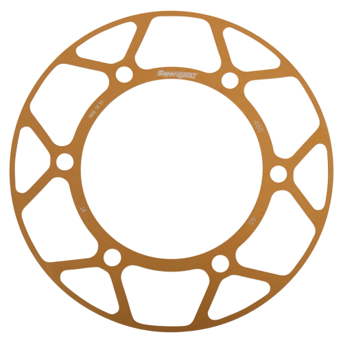 Supersprox - Supersprox Edge Disc Insert - 45T Rear Sprocket - Gold - RACD-480-45-GLD