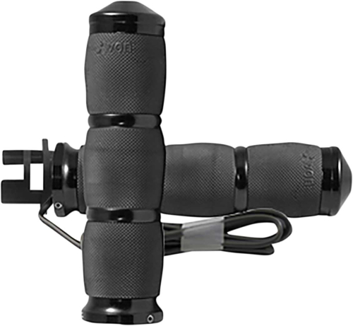 Avon Grips - Avon Grips Air Cushioned Heated Grips - Black Anodized - MT-IN-AIR-90A-H