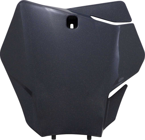 Acerbis - Acerbis Front Number Plate - Gray Metallic - 2872767297