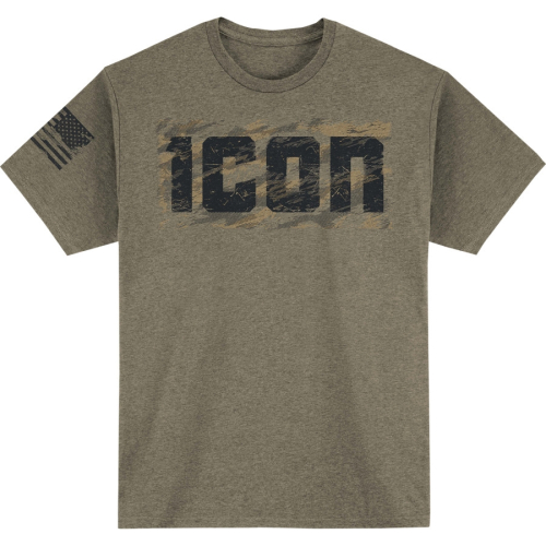 Icon - Icon Tigers Blood T-Shirt - 3030-23271 - Olive Heather - Small