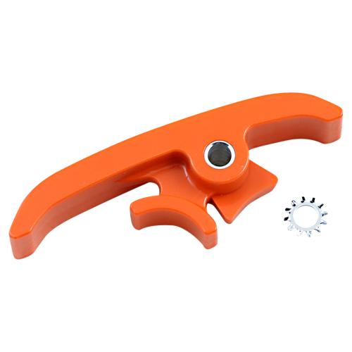 T.M. Designworks - T.M. Designworks Lower Frame Mount Powerlip Chain Pad - Orange - KTM-FP3-OR