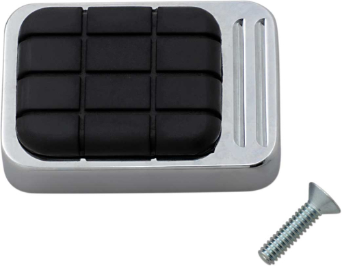 Drag Specialties - Drag Specialties Chrome Brake Pedal Pads - 241070-BC2
