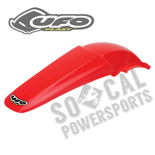 UFO Plastics - UFO Plastics Rear Fender - Red - HO03695-070