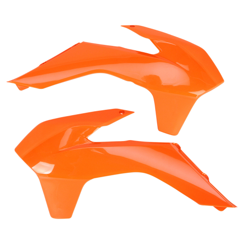 UFO Plastics - UFO Plastics Radiator Covers - KTM Orange - KT04052-127