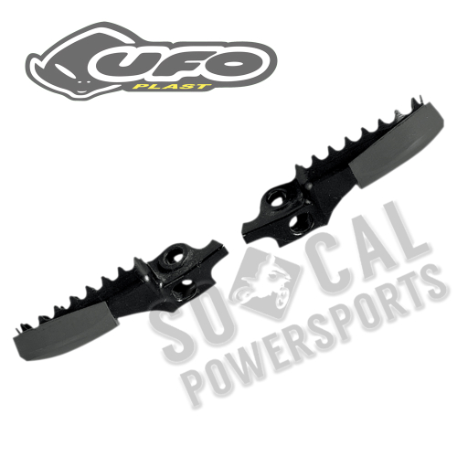UFO Plastics - UFO Plastics Supermoto Footpeg Protectors - AC02008K