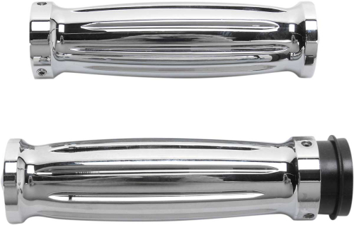 Accutronix - Accutronix Custom Grips - Diamond - Chrome - GR101-IC