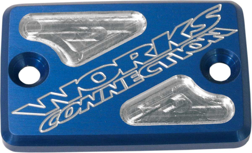 Works Connection - Works Connection Front Master Cylinder Cover - Blue - 21-200