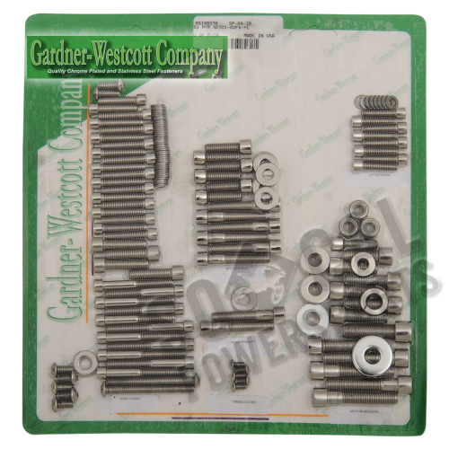 Gardner-Westcott - Gardner-Westcott Motor Stainless Steel Socket-Head Bolt Kit - SP-88-79