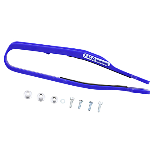 T.M. Designworks - T.M. Designworks Dirt Cross Super Front Chain Slider - Blue - DCS-Y30-BU