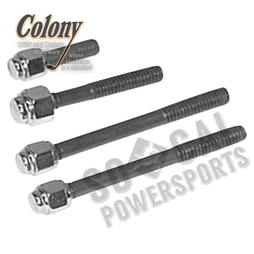 Colony - Colony Dash Mounting Kit - Cap Style - Chrome - 8476-4