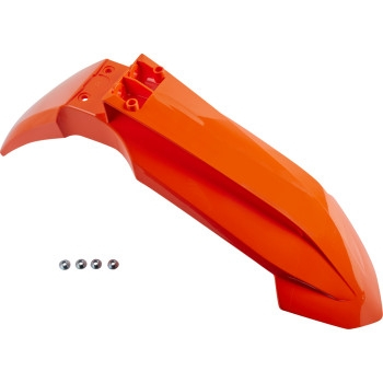 UFO Plastics - UFO Plastics Replacement Plastic for KTM - Front Fender - Orange - KT05009#127