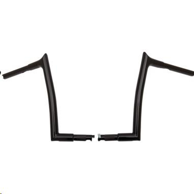 Fat Baggers, Inc. - Fat Baggers, Inc. 1-1/4in. EZ Install Pointed Top Handlebars - Gloss Black - 907012-B