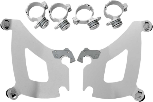 Memphis Shades - Memphis Shades Trigger-Lock Mount Kit for Bullet Fairing - Polished - MEK1941