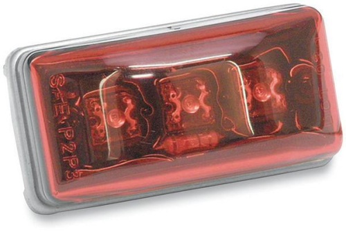 Wesbar - Wesbar Waterproof LED Marker/Clearance Light - Red - 401566