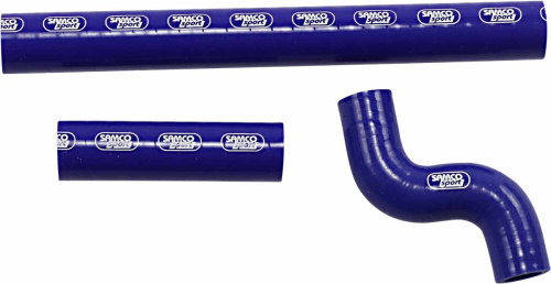 Moose Racing - Moose Racing Race Fit Radiator Hose Kit without Clamps - Blue - HUS-47-BL