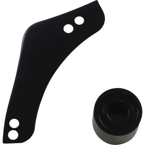 Arlen Ness - Arlen Ness Replacement Breather Bolt Cover Plate - Black - Right - 600-054