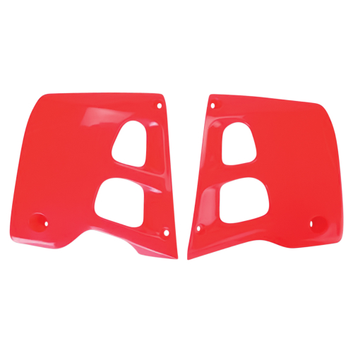UFO Plastics - UFO Plastics Radiator Covers - 92-99 CR Red - HO02625067
