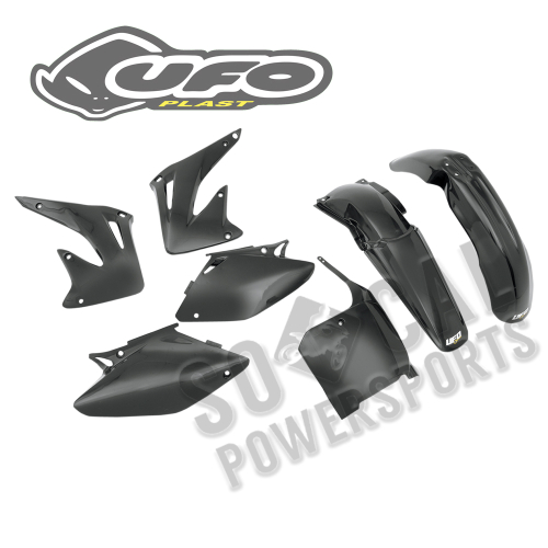 UFO Plastics - UFO Plastics Complete Body Kit - Black - HOKIT106-001