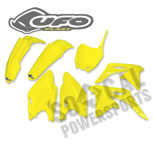 UFO Plastics - UFO Plastics Complete Body Kit - Yellow Fluo. - SUKIT416-DFLU