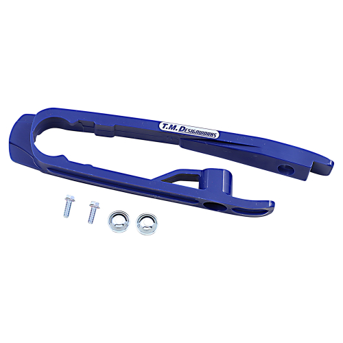 T.M. Designworks - T.M. Designworks Dirt Cross Super Front Chain Slider - Swedish Blue - DCS-KT3-BUS