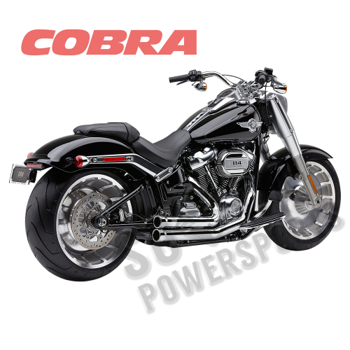 Cobra - Cobra Speedster 909 Exhaust System - Chrome - 6715