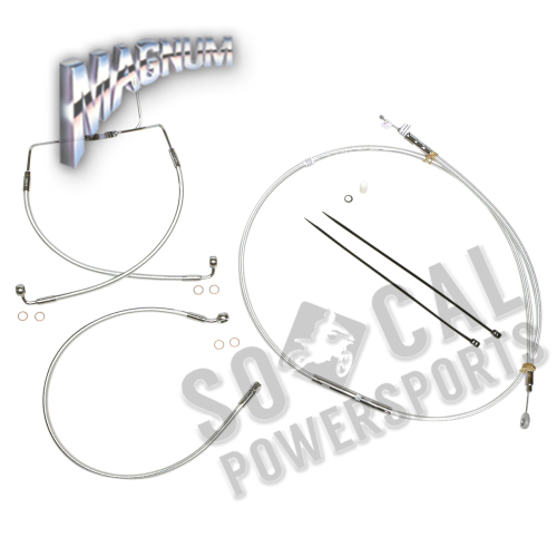 Magnum - Magnum Sterling Chromite II Handlebar Installation Kit for 10in. Ape - 387304