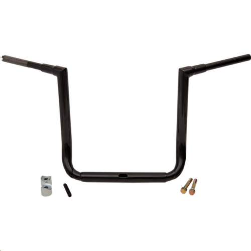 LA Choppers - LA Choppers 1-1/2in. Grande Twin Peaks Touring Handlebars - 16in. Rise - Gloss Black - LA-7364-16B